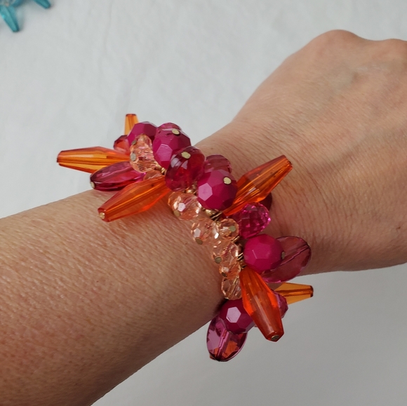 Citrus🏵Chunky Beaded Bracelet - Picture 6 of 6